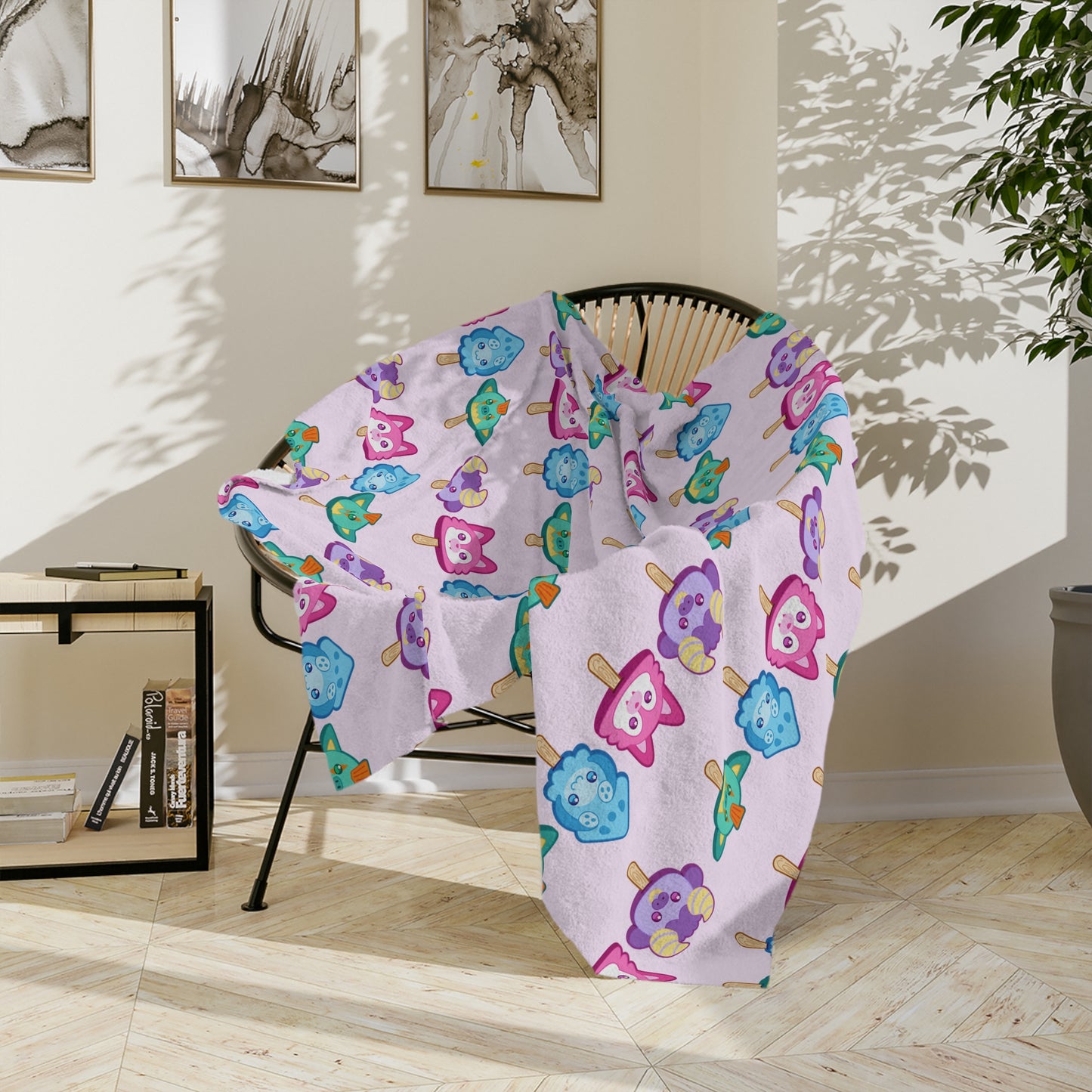 Monster Treats Velveteen Blanket