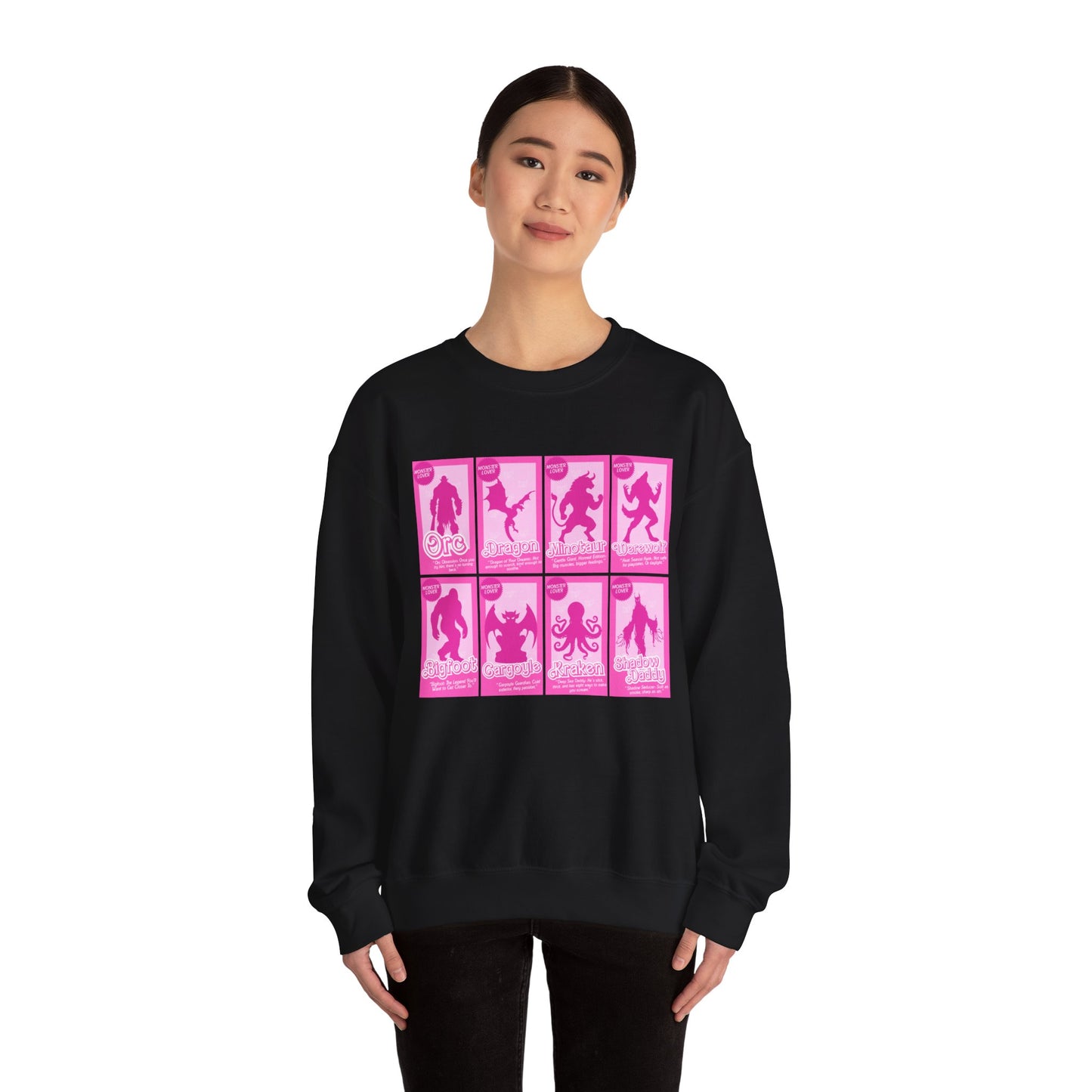 Monster Dolls Unisex Heavy Blend™ Crewneck Sweatshirt