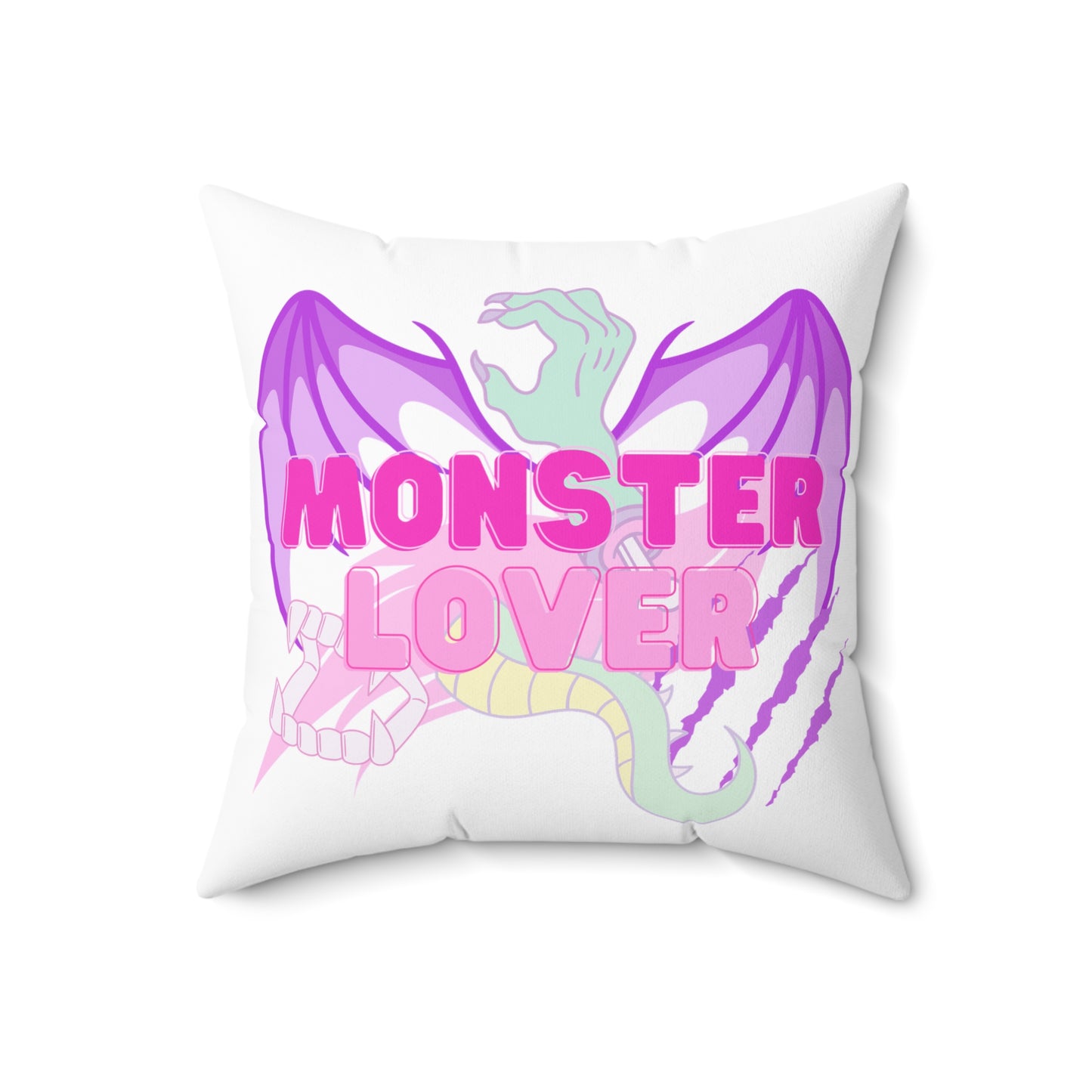 Monster Fucker/Lover Square Pillow
