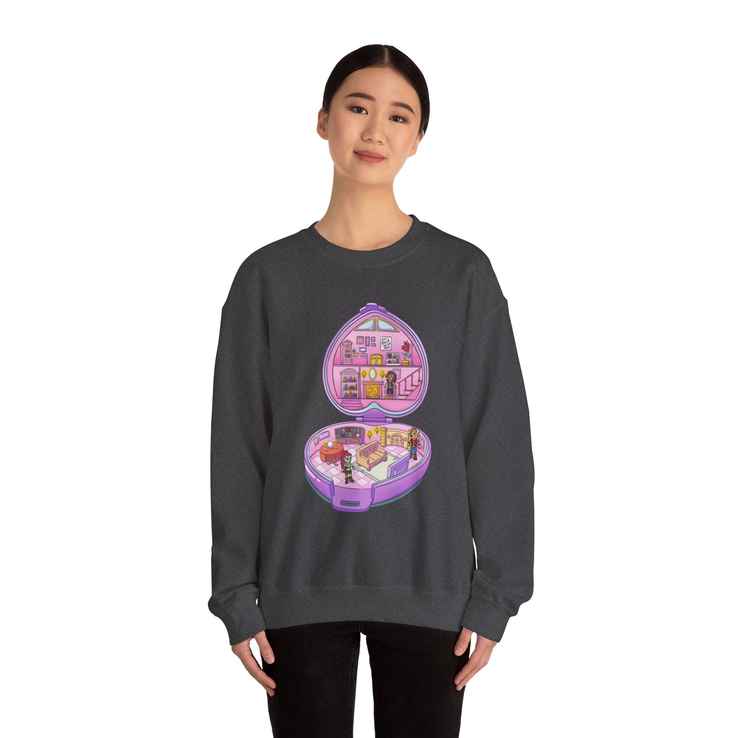 Monster Compact Unisex Heavy Blend™ Crewneck Sweatshirt