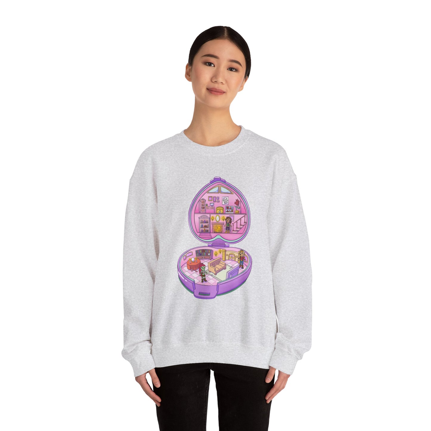 Monster Compact Unisex Heavy Blend™ Crewneck Sweatshirt