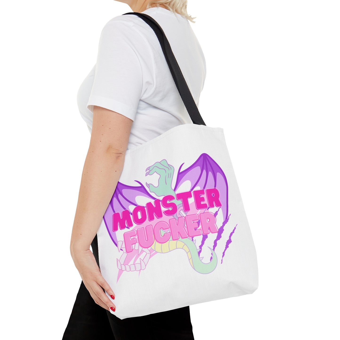 Monster Fucker/Lover Reversible Tote Bag