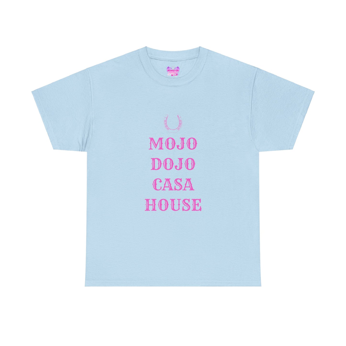 Mojo Dojo Casa House PINK Unisex Heavy Cotton Tee GILDAN
