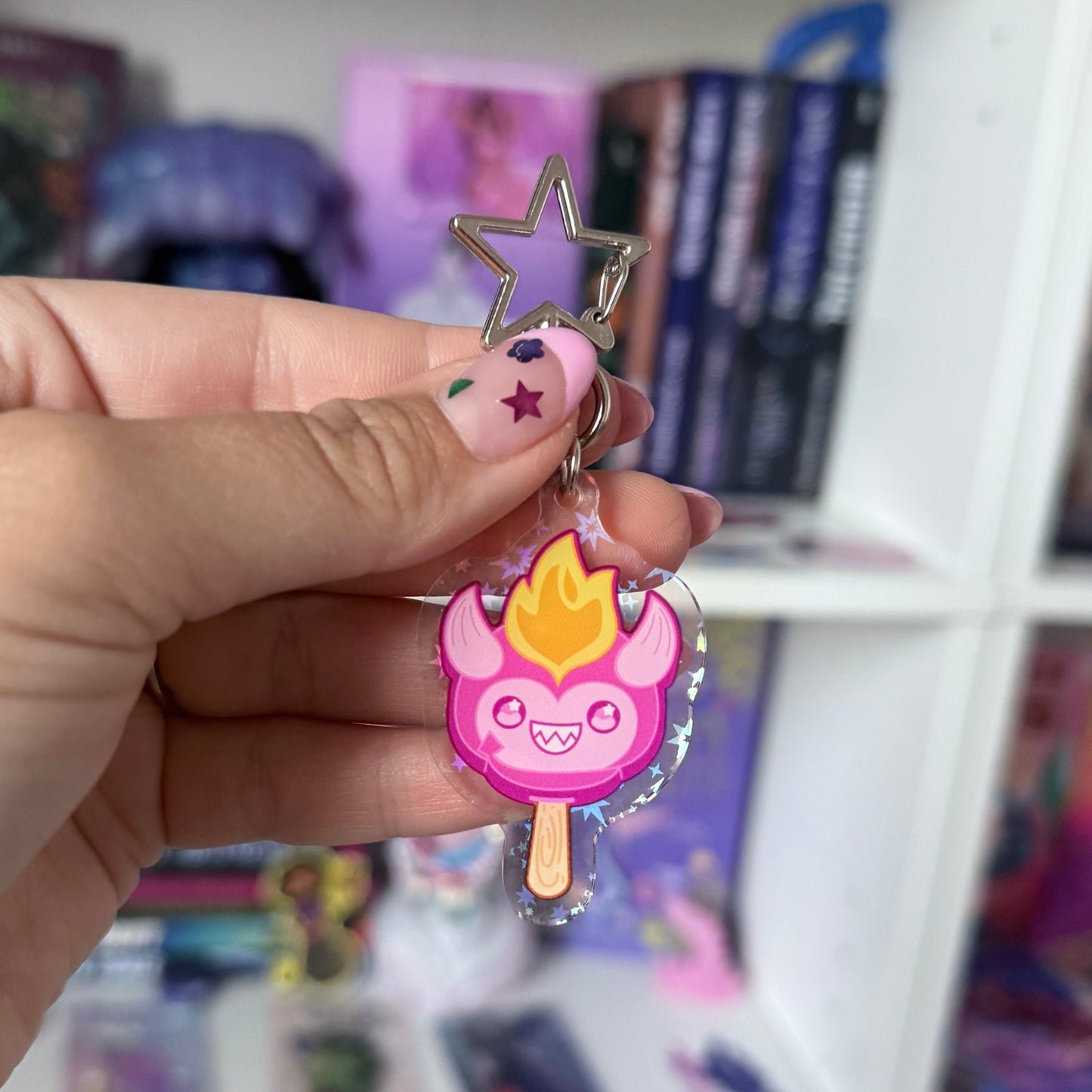Demon Treat Holo Keychain