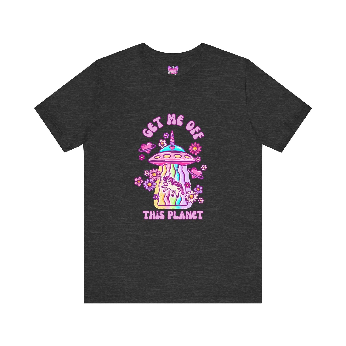 Get Me Off This Planet Unisex Jersey Short Sleeve Tee