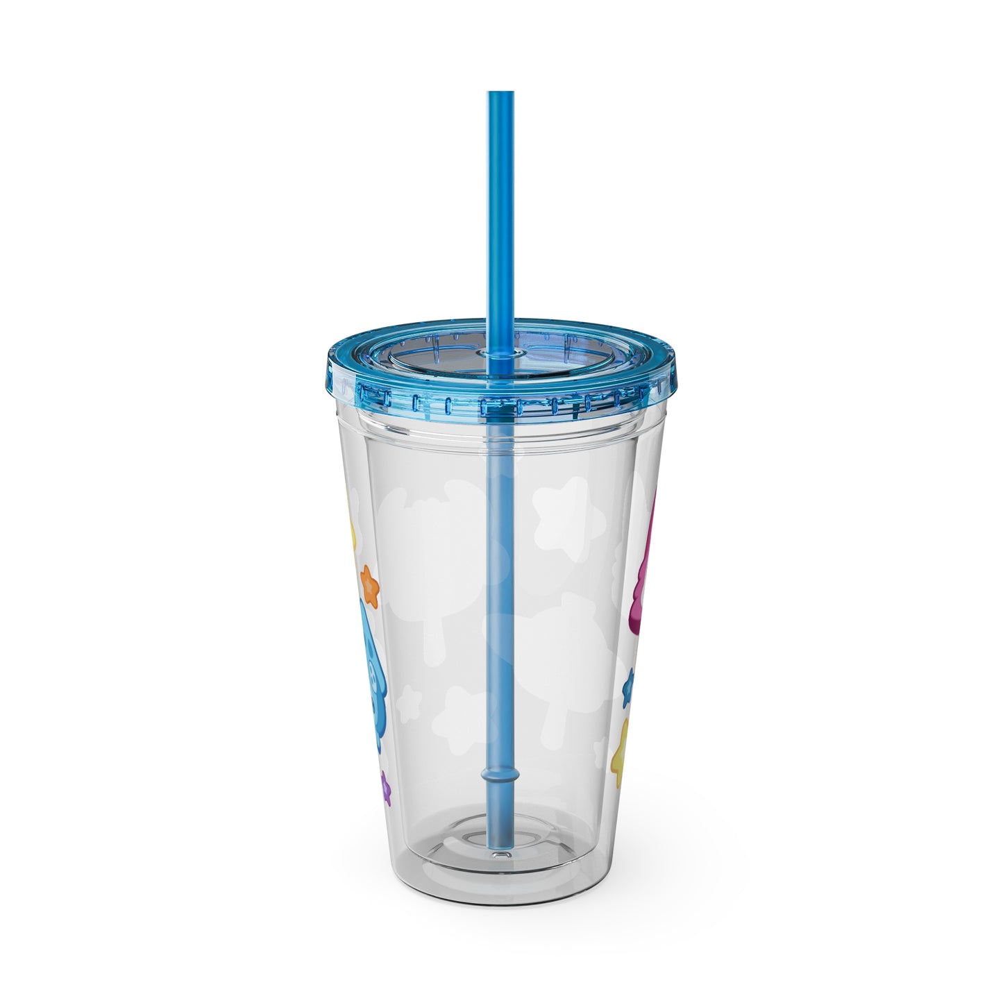 Monster Treats Sunsplash Tumbler with Straw, 16oz