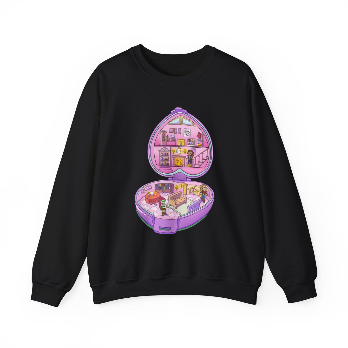 Monster Compact Unisex Heavy Blend™ Crewneck Sweatshirt