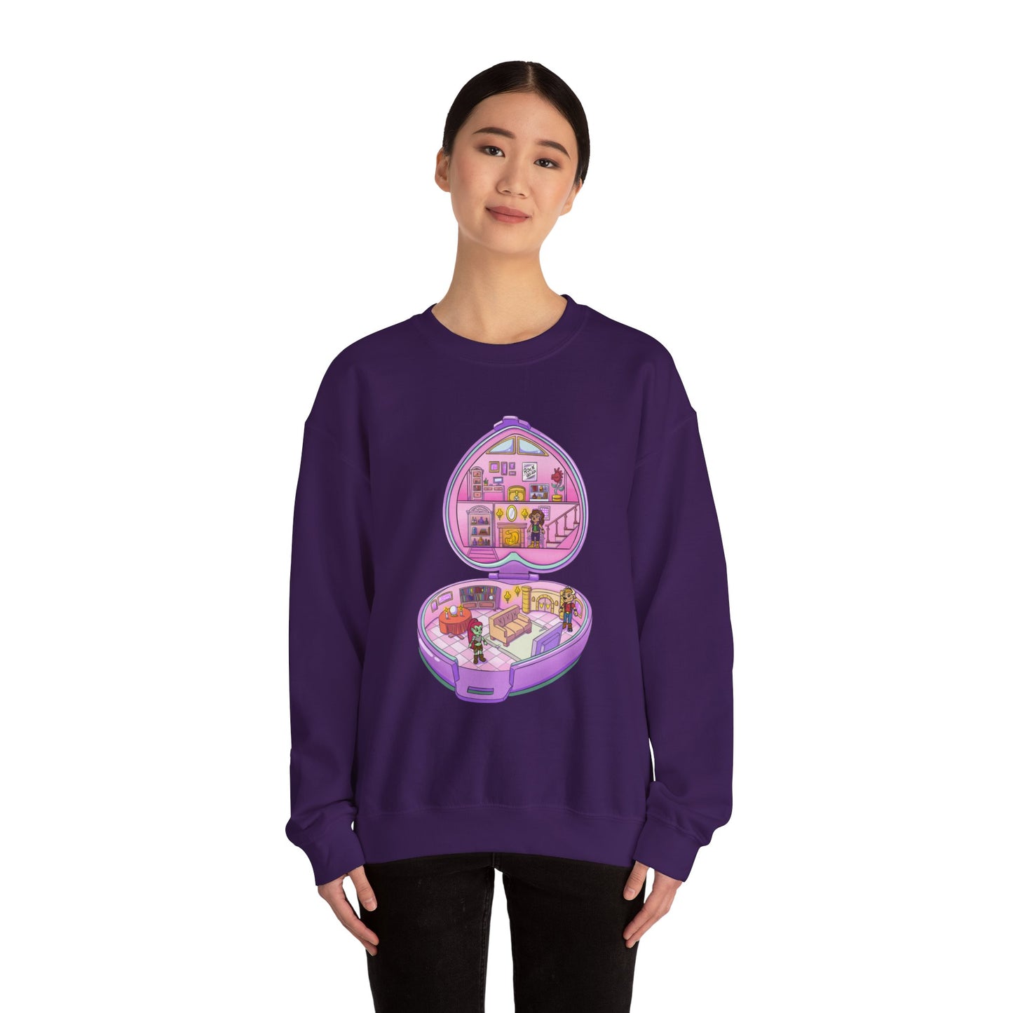 Monster Compact Unisex Heavy Blend™ Crewneck Sweatshirt