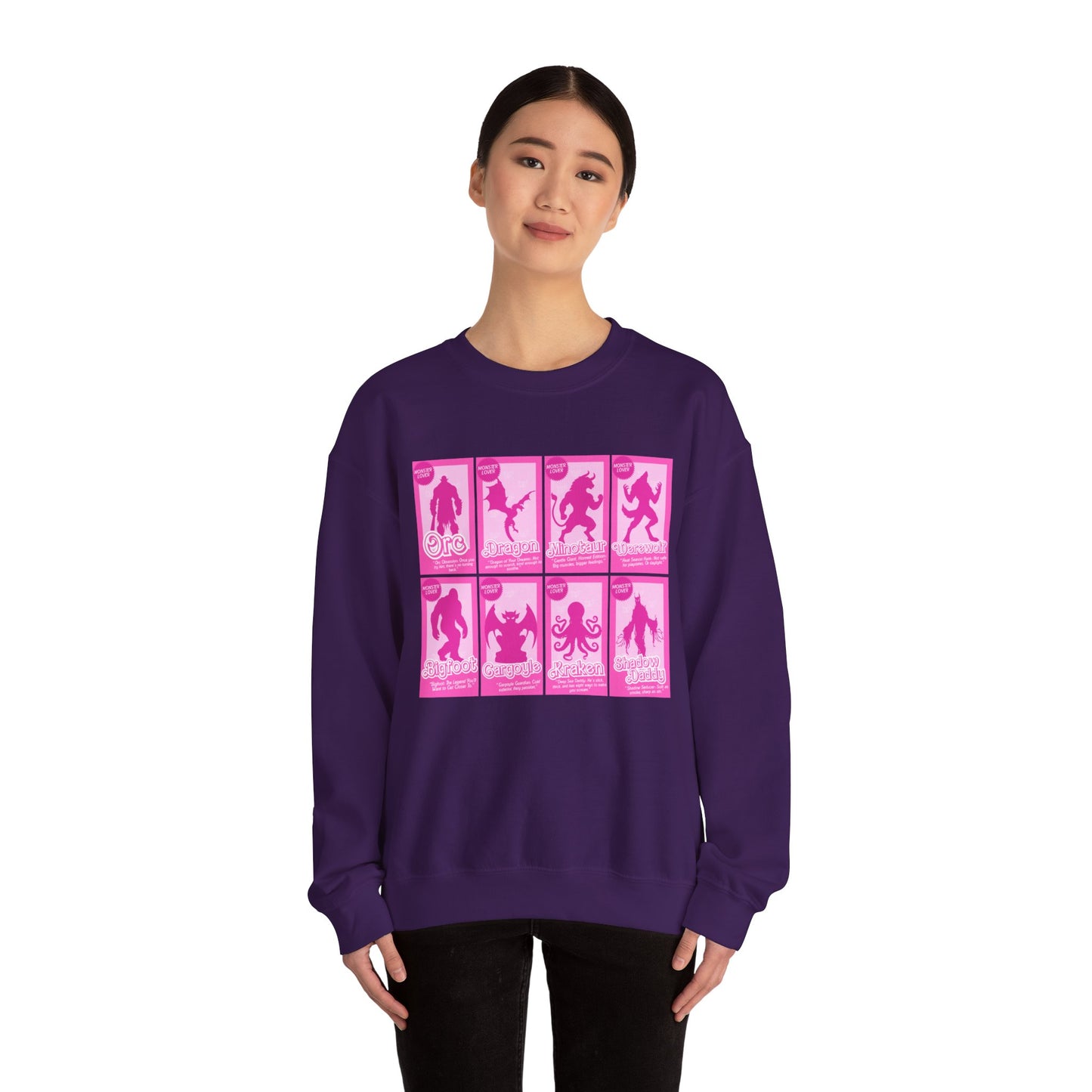 Monster Dolls Unisex Heavy Blend™ Crewneck Sweatshirt