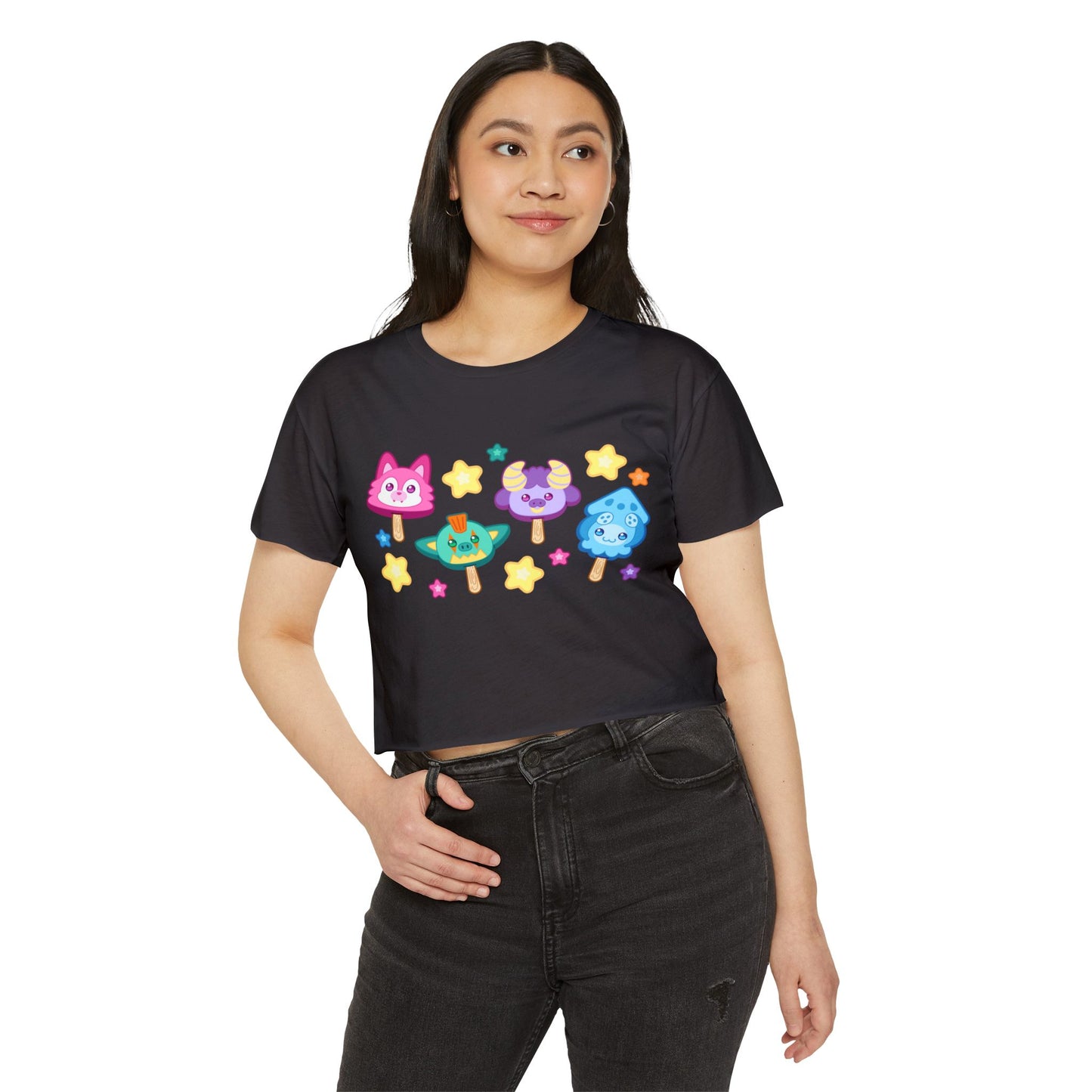 Monster Treats Women's Festival Crop Top