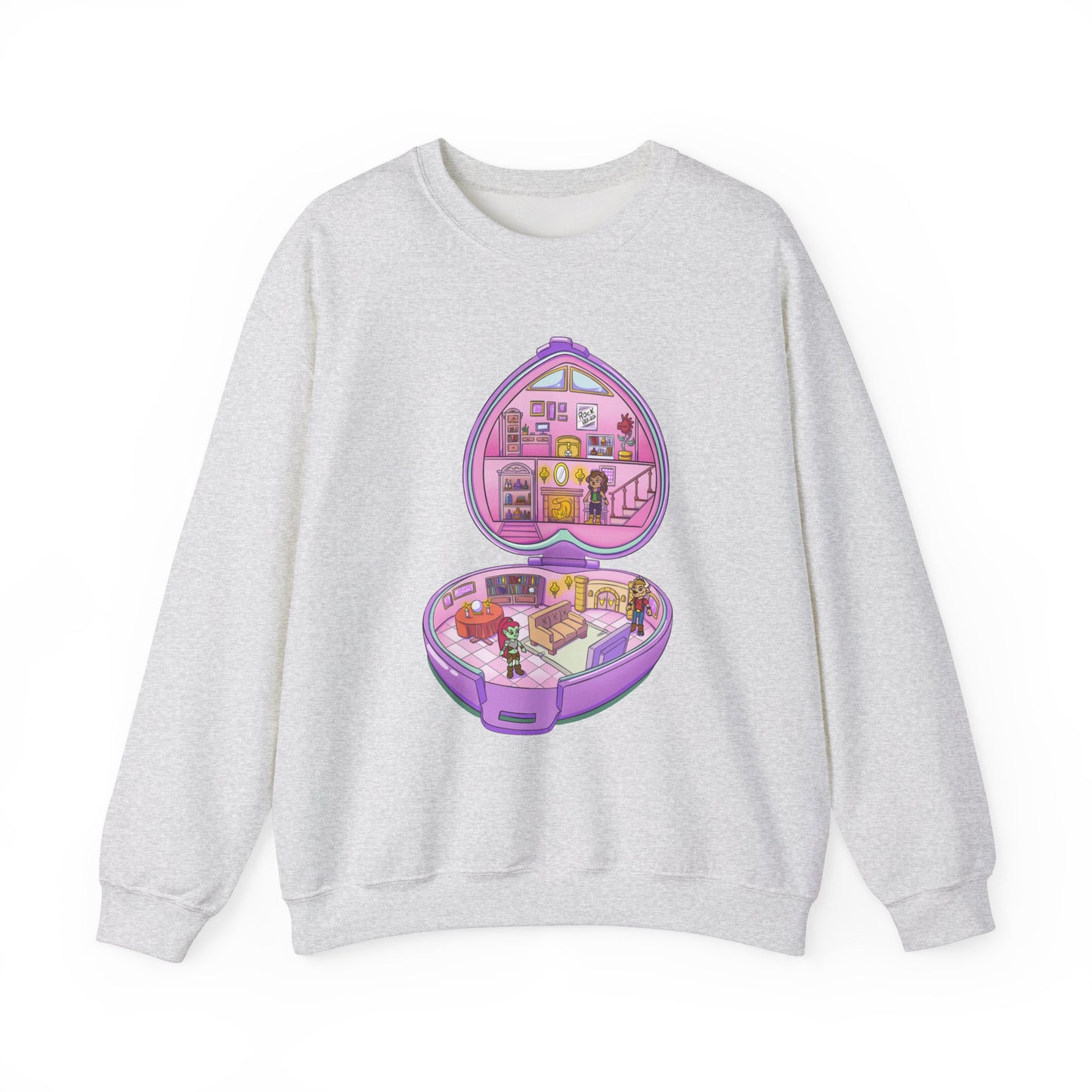Monster Compact Unisex Heavy Blend™ Crewneck Sweatshirt