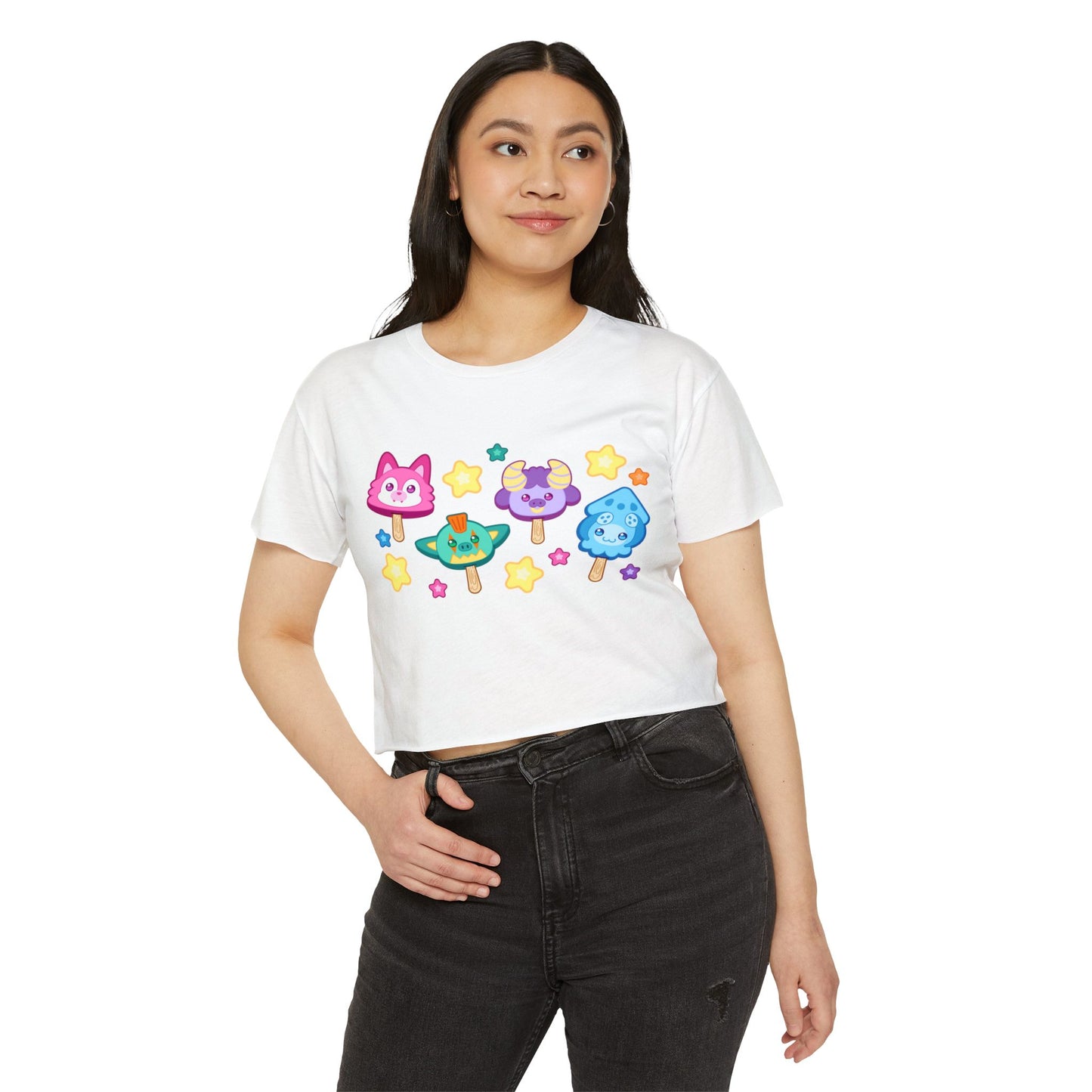 Monster Treats Women's Festival Crop Top