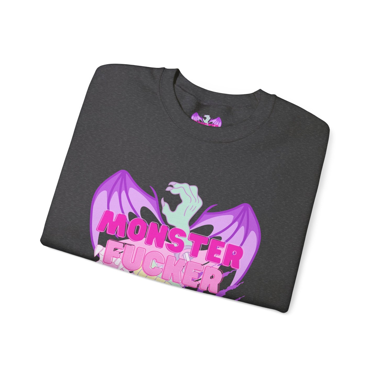 Monster Fucker Unisex Heavy Blend™ Crewneck Sweatshirt