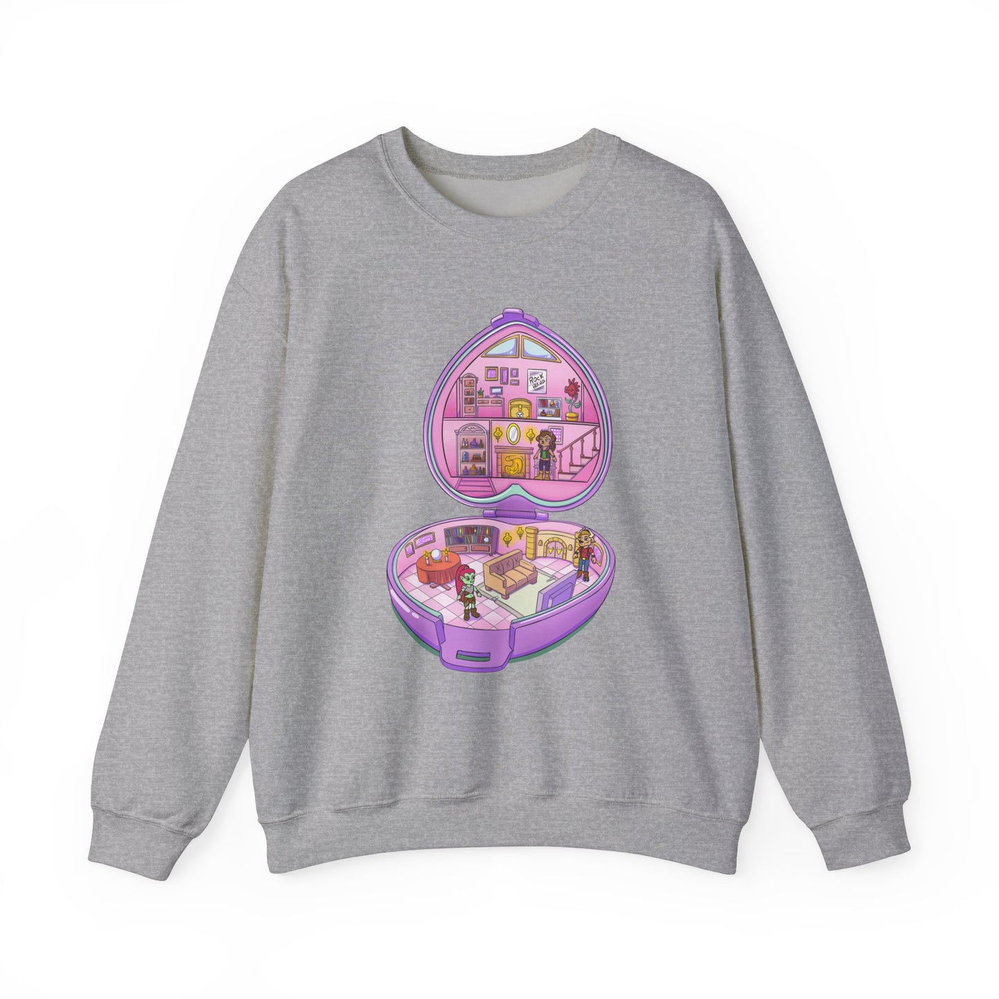 Monster Compact Unisex Heavy Blend™ Crewneck Sweatshirt
