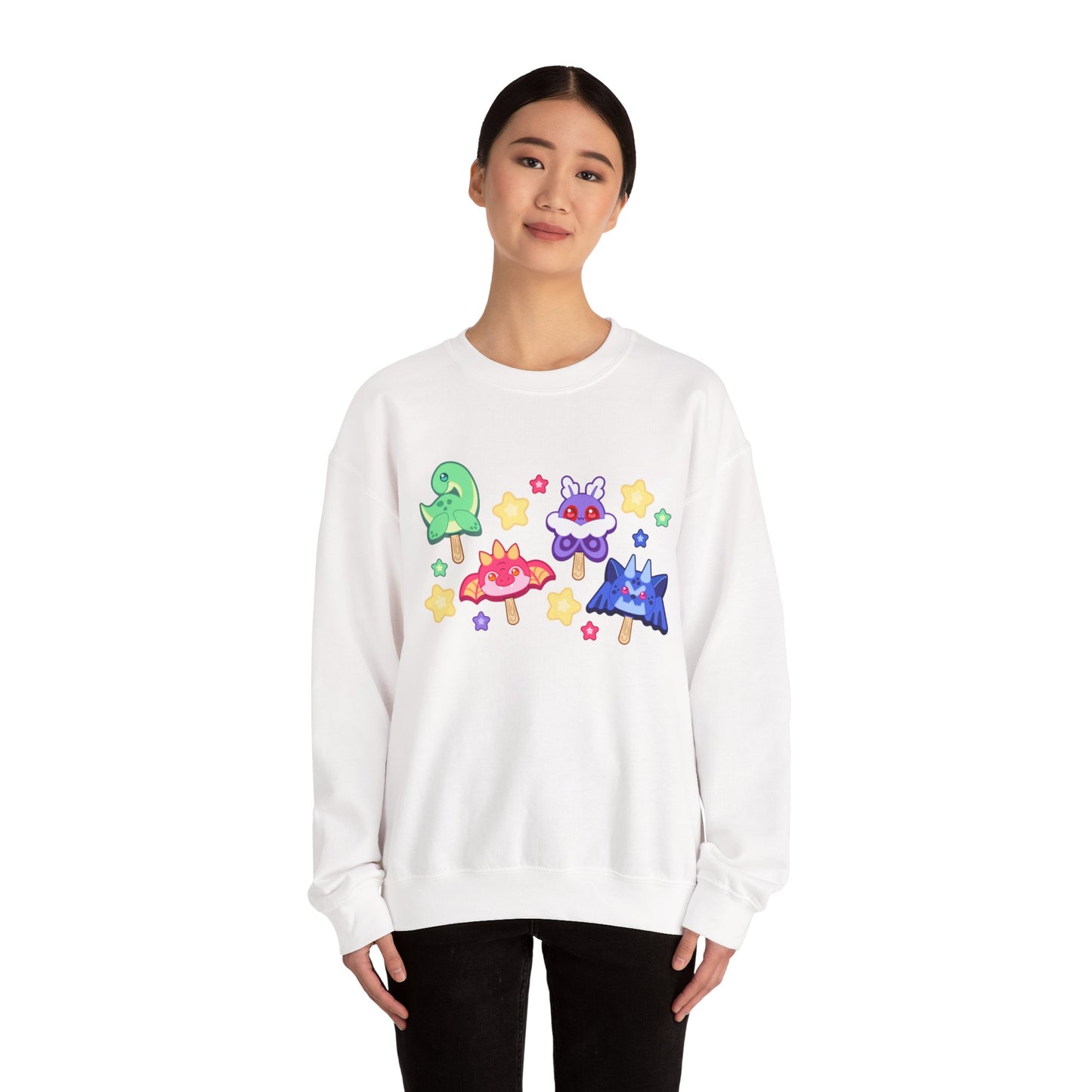 Monster Treats 2 Unisex Heavy Blend™ Crewneck Sweatshirt