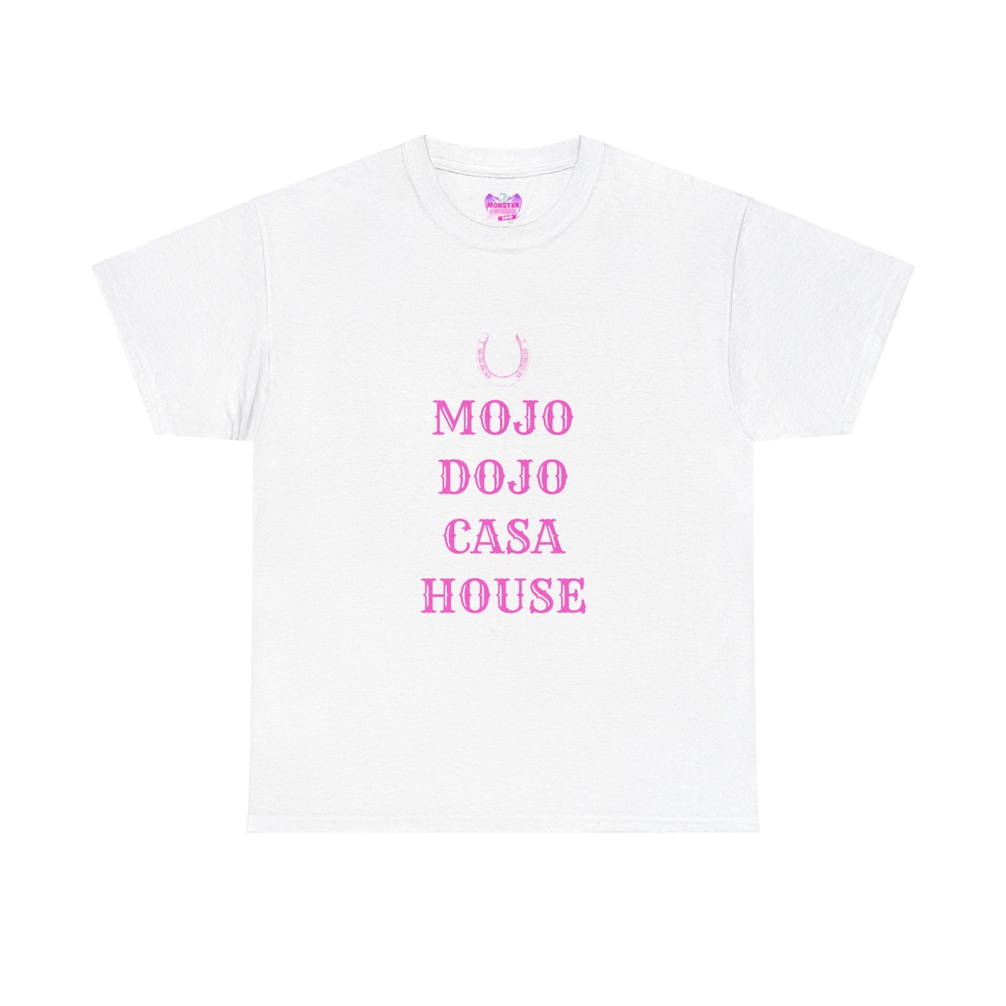 Mojo Dojo Casa House PINK Unisex Heavy Cotton Tee GILDAN