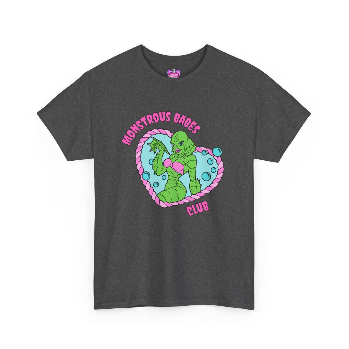 Monstrous Babes Club Lagoona Unisex Heavy Cotton Tee
