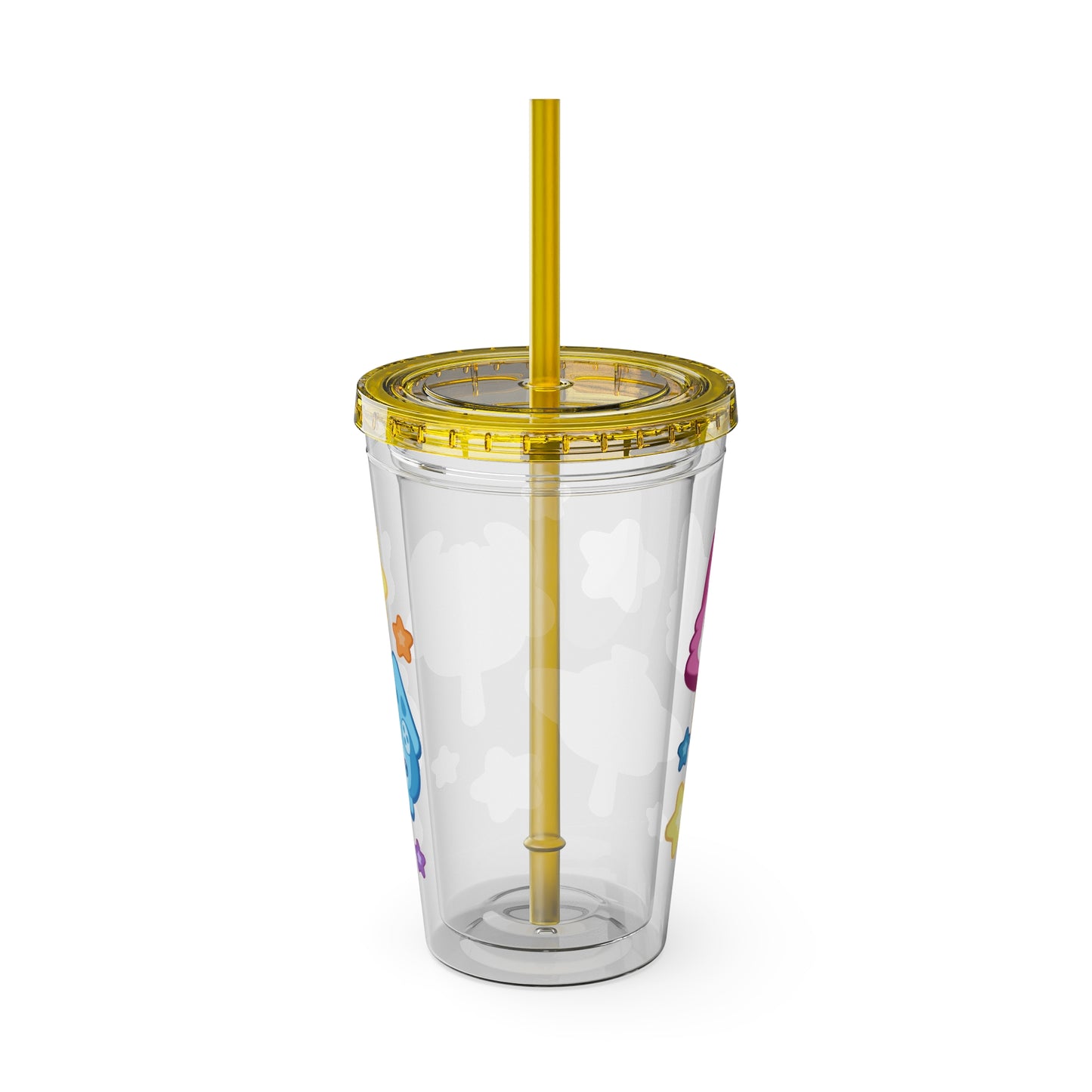Monster Treats Sunsplash Tumbler with Straw, 16oz
