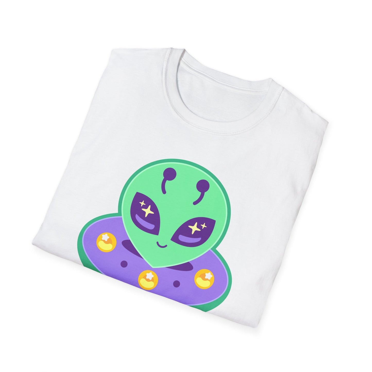 Monster Treat Alien Unisex Softstyle T-Shirt