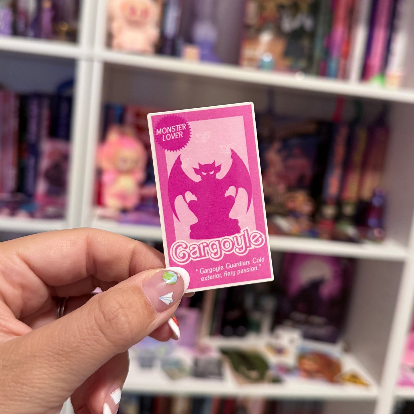 Monster Doll Gargoyle Sticker