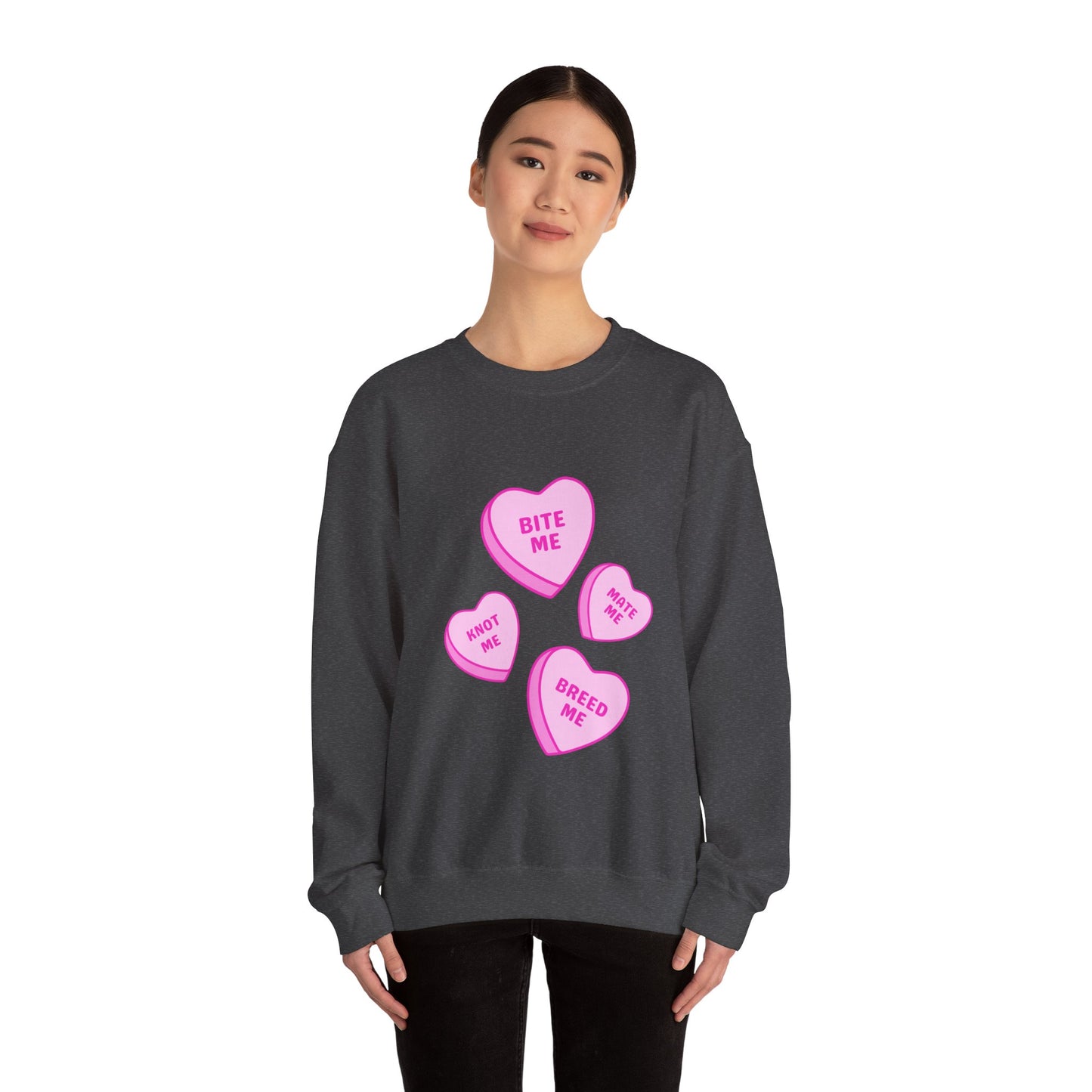 Knotty Hearts Unisex Heavy Blend™ Crewneck Sweatshirt
