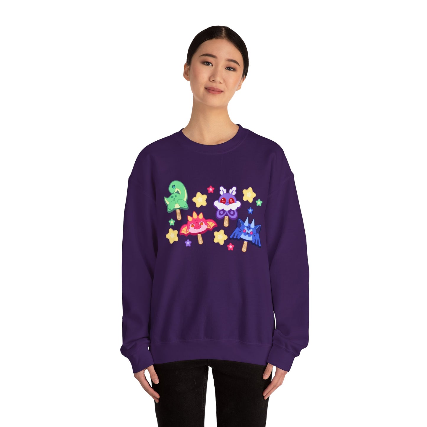 Monster Treats 2 Unisex Heavy Blend™ Crewneck Sweatshirt