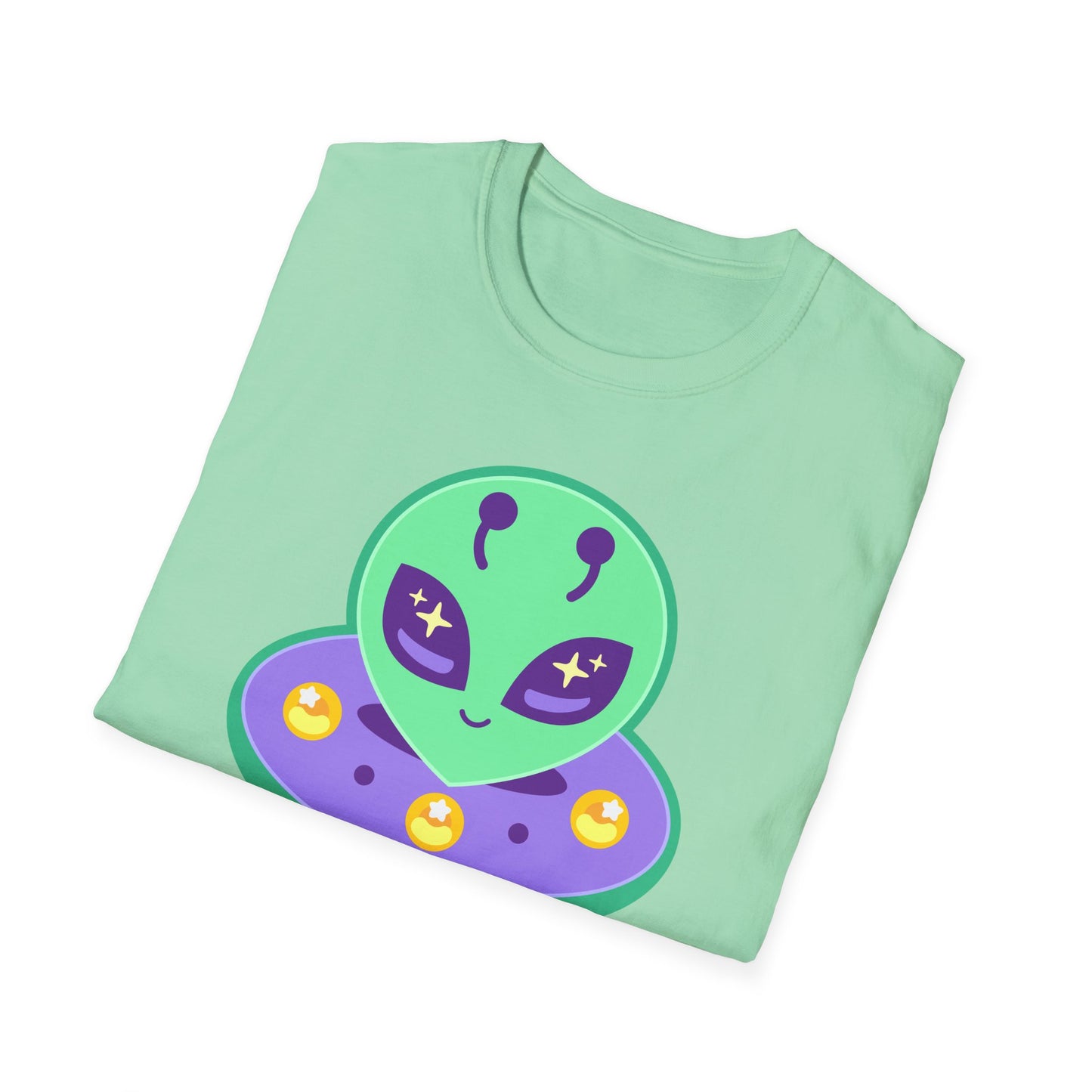 Monster Treat Alien Unisex Softstyle T-Shirt
