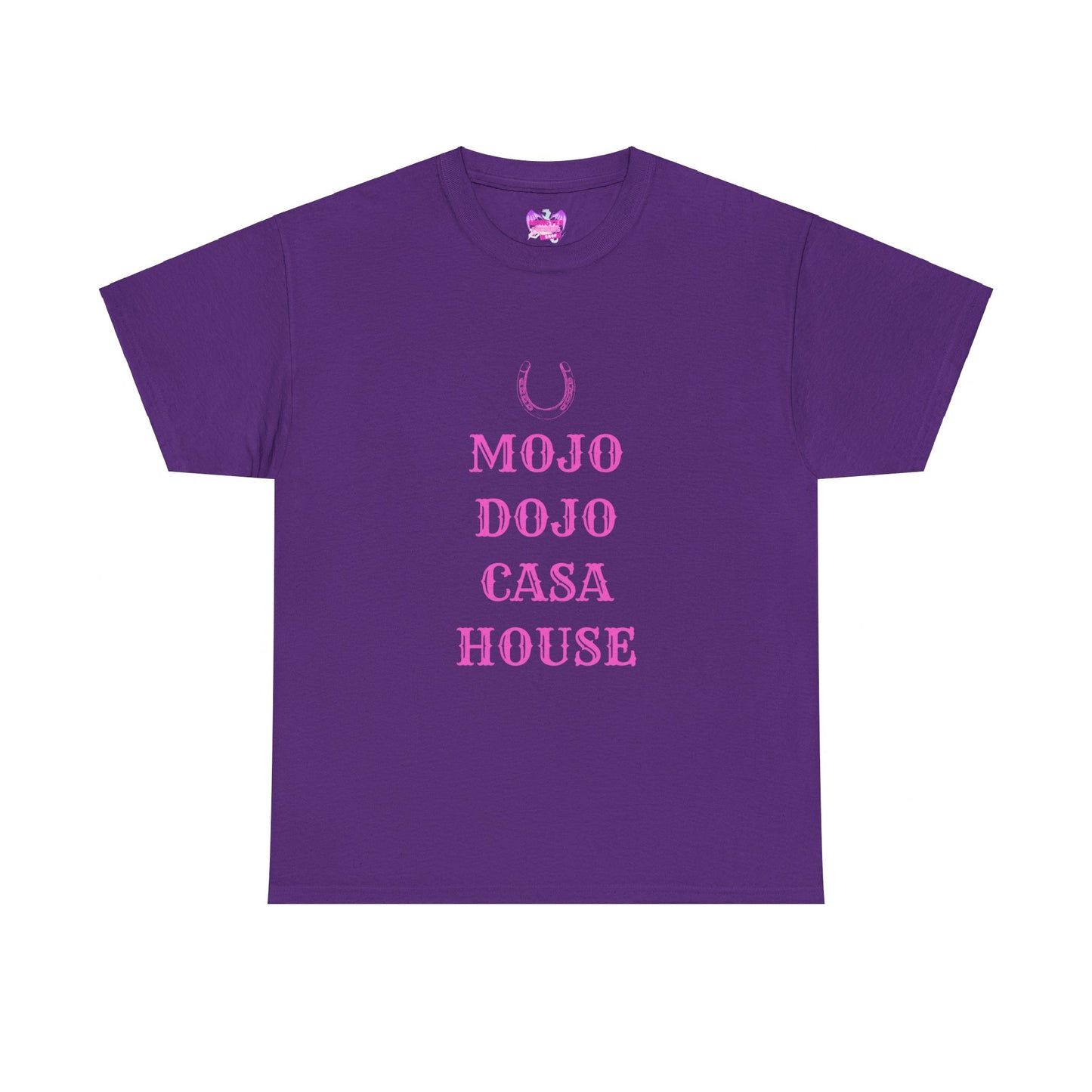 Mojo Dojo Casa House PINK Unisex Heavy Cotton Tee GILDAN