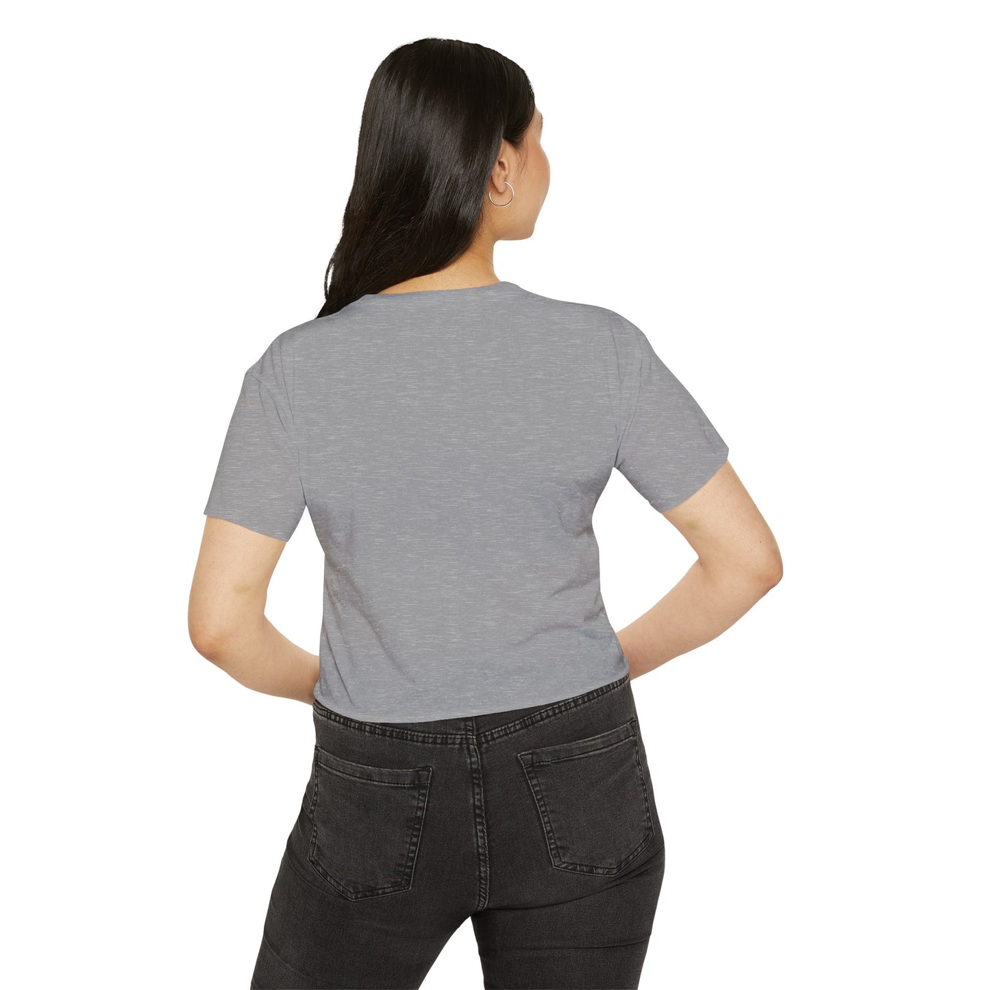 Checker Monster Lover Women's Festival Crop Top
