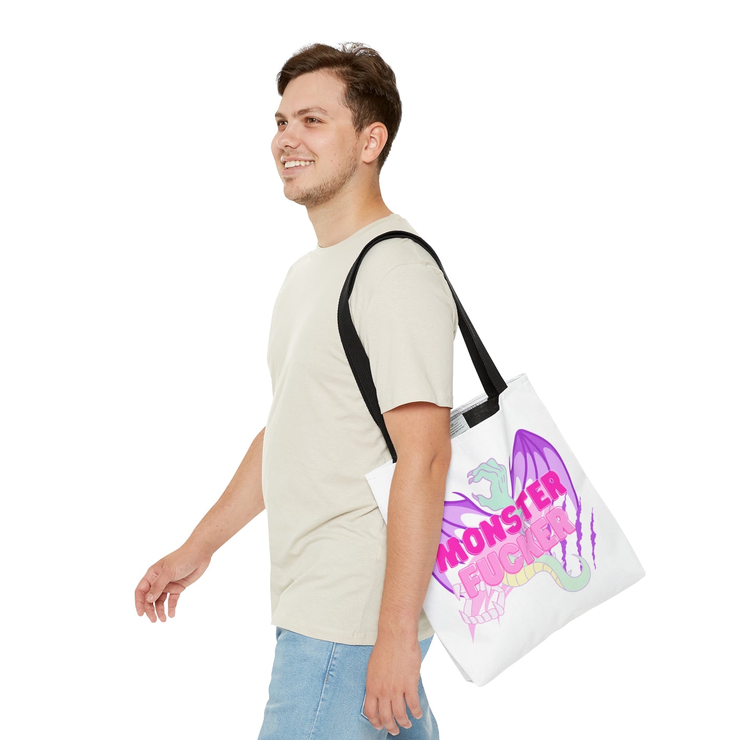 Monster Fucker/Lover Reversible Tote Bag