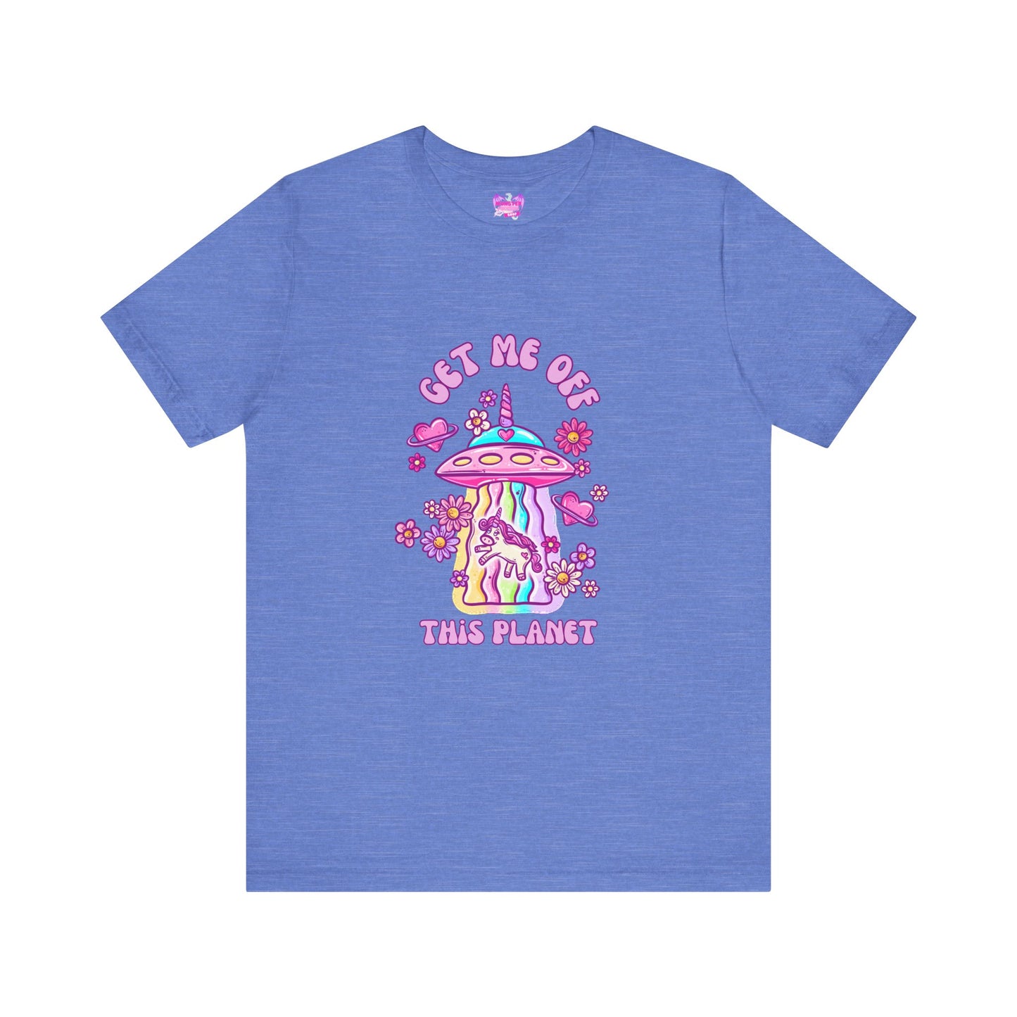Get Me Off This Planet Unisex Jersey Short Sleeve Tee
