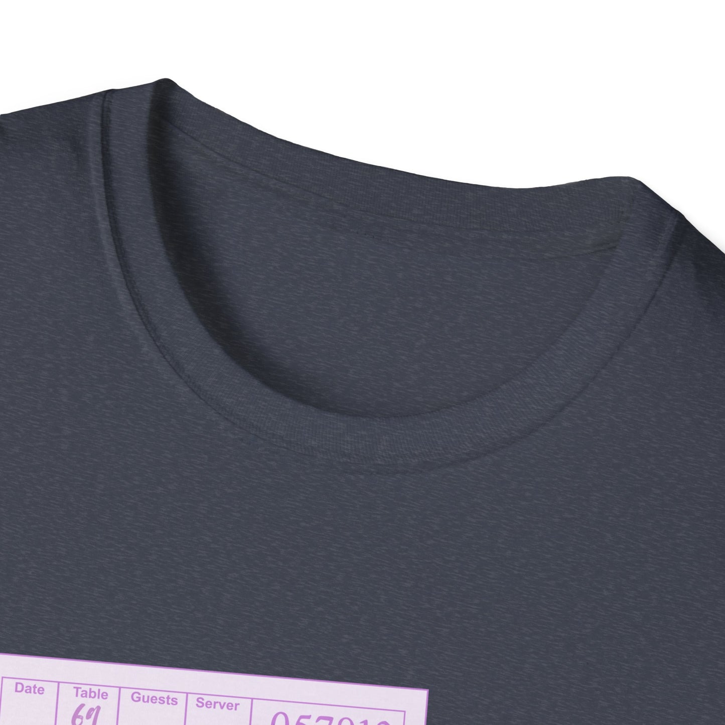 Guest Check Purple Unisex Softstyle T-Shirt