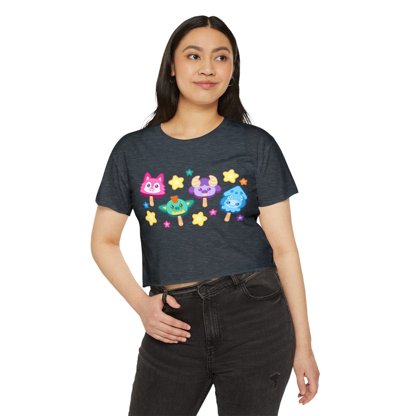 Monster Treats Women's Festival Crop Top