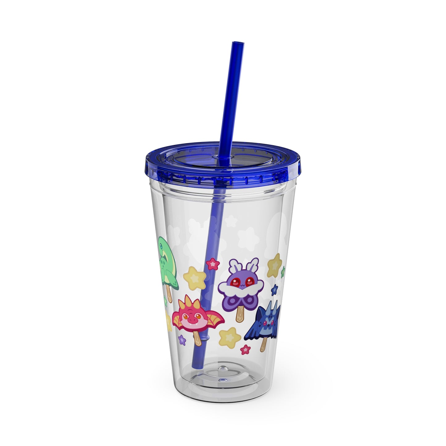 Monster Treats 2 Sunsplash Tumbler with Straw, 16oz