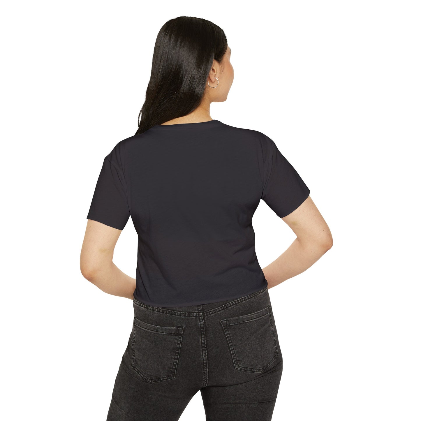 Checker Monster Lover Women's Festival Crop Top