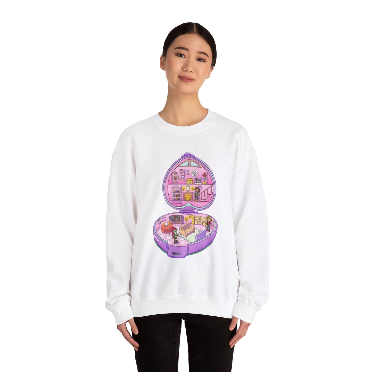 Monster Compact Unisex Heavy Blend™ Crewneck Sweatshirt