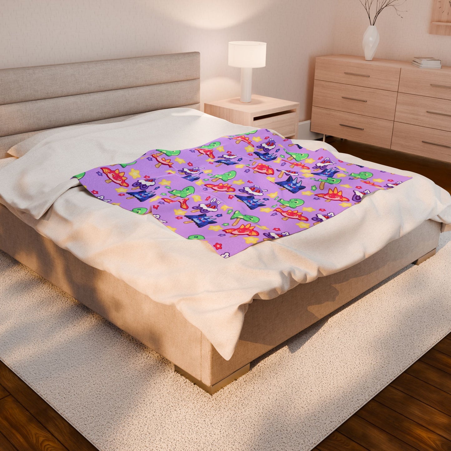 Monster Treats 2 Velveteen Plush Blanket