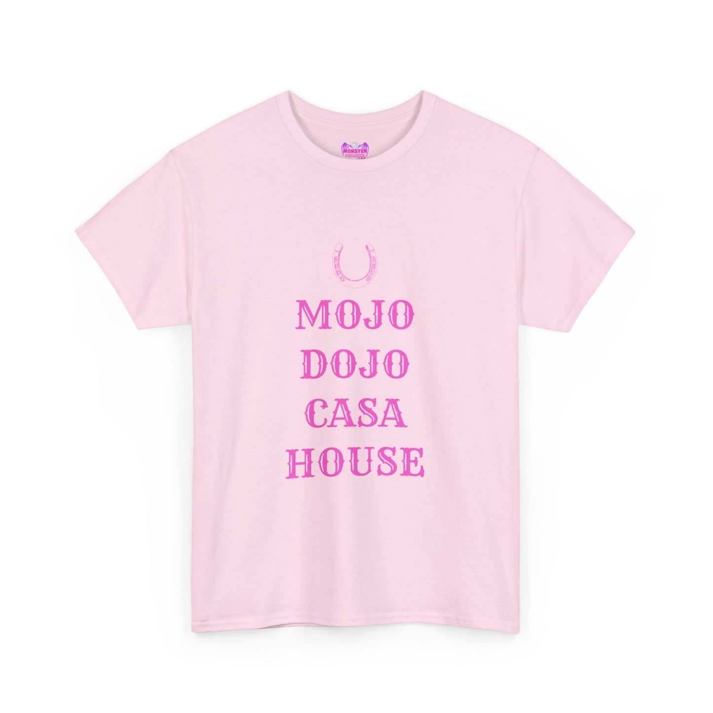 Mojo Dojo Casa House PINK Unisex Heavy Cotton Tee GILDAN