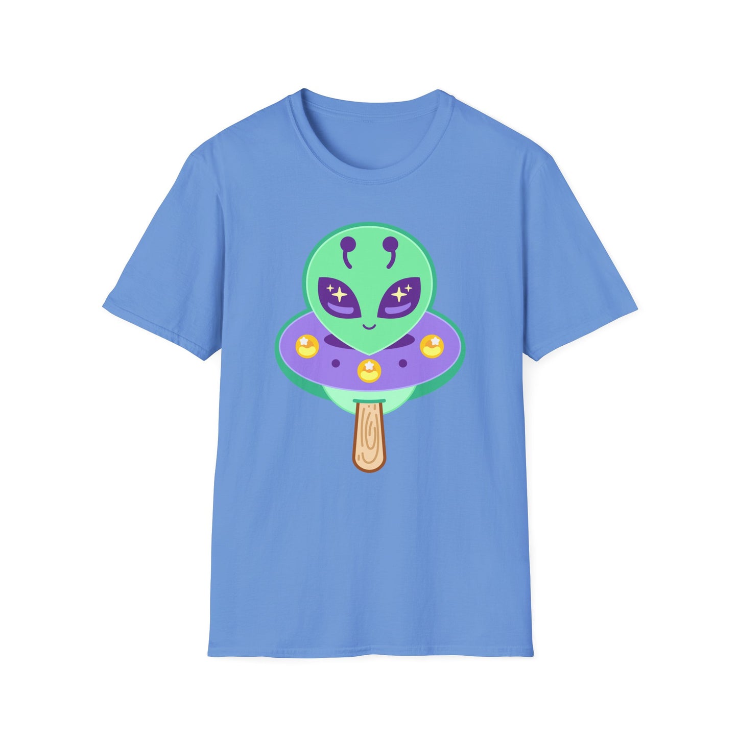 Monster Treat Alien Unisex Softstyle T-Shirt