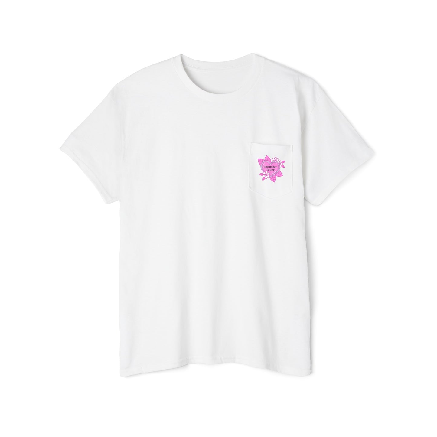 Tattoo Monster Hearts Unisex Heavy Cotton Pocket Tee