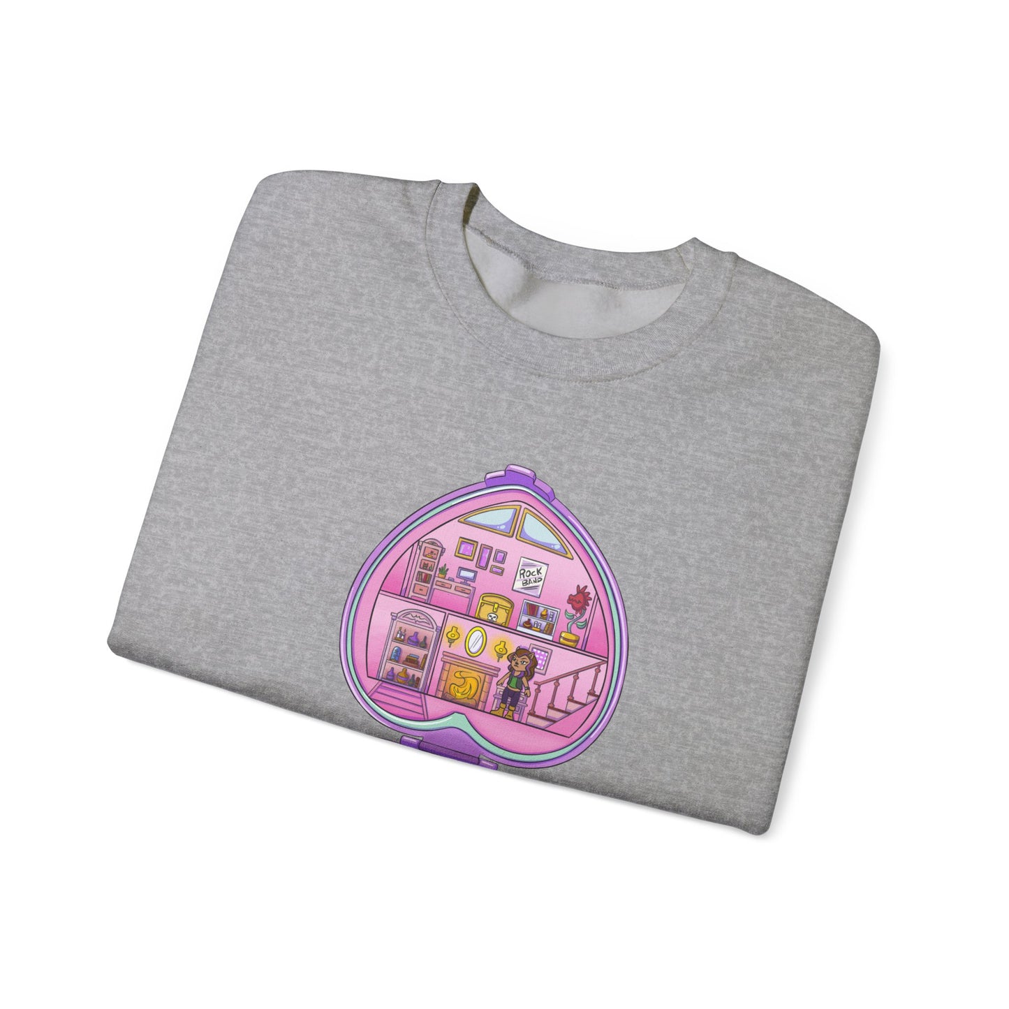 Monster Compact Unisex Heavy Blend™ Crewneck Sweatshirt