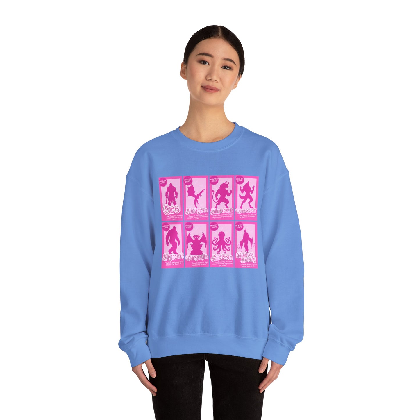 Monster Dolls Unisex Heavy Blend™ Crewneck Sweatshirt