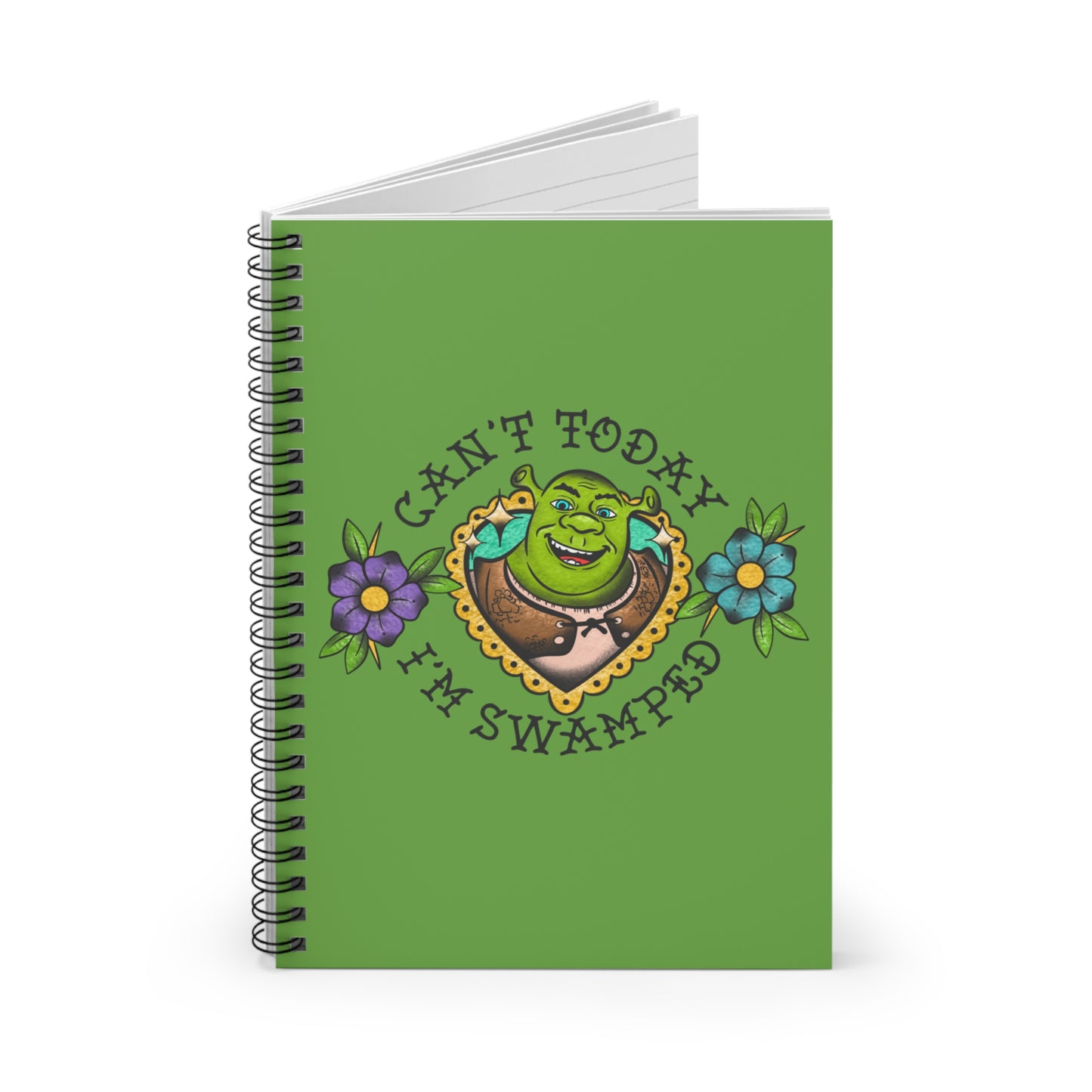 Swamped Spiral Notebook - Ruled Line