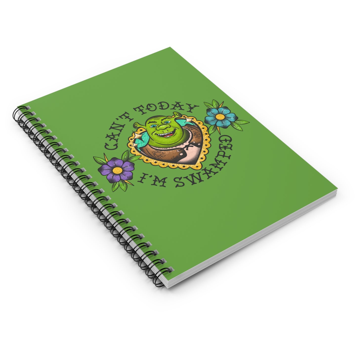 Swamped Spiral Notebook - Ruled Line