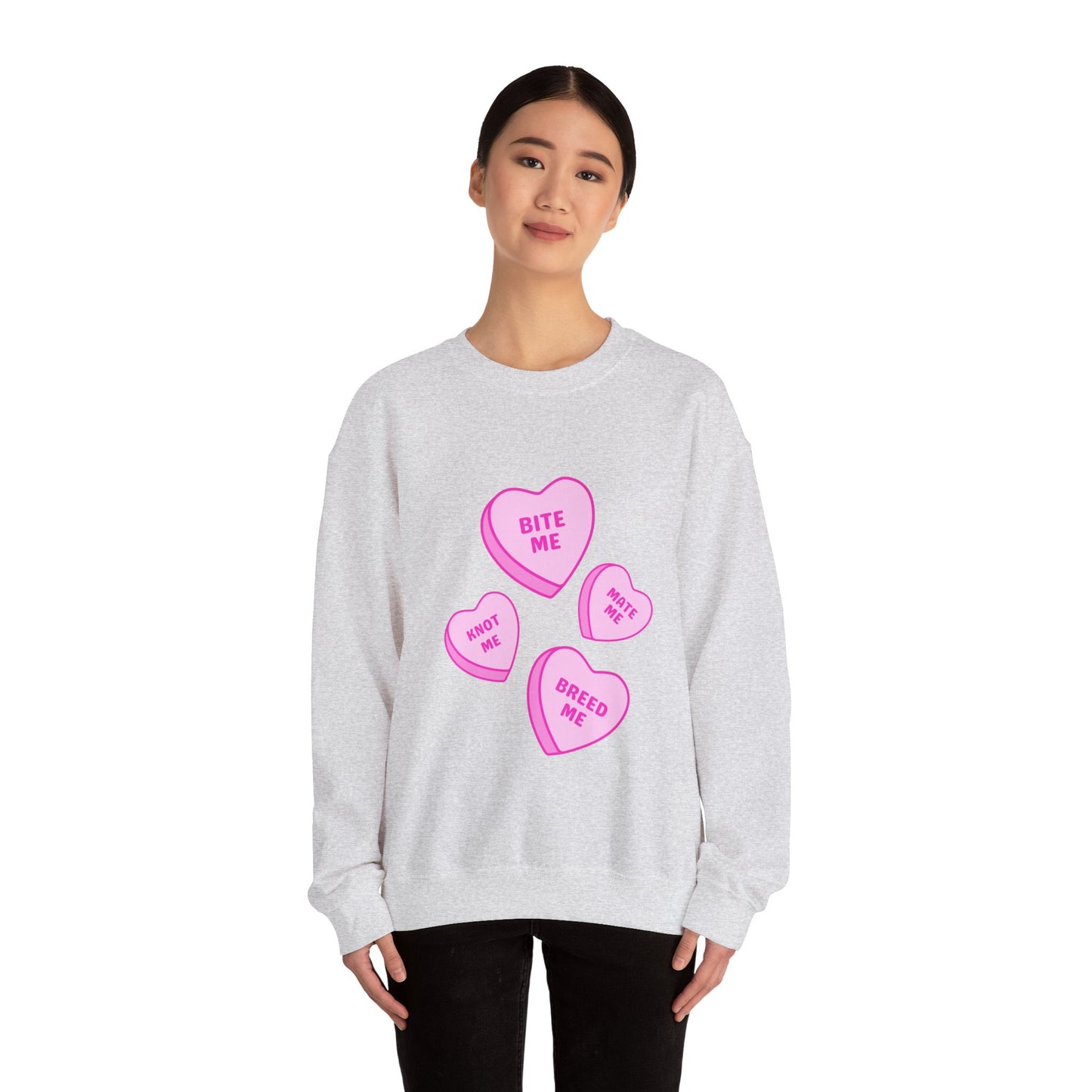 Knotty Hearts Unisex Heavy Blend™ Crewneck Sweatshirt