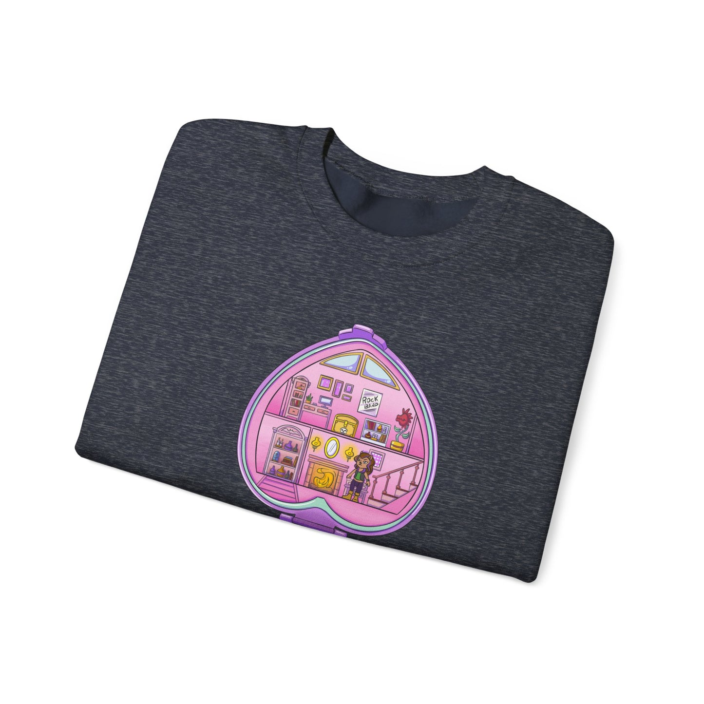 Monster Compact Unisex Heavy Blend™ Crewneck Sweatshirt