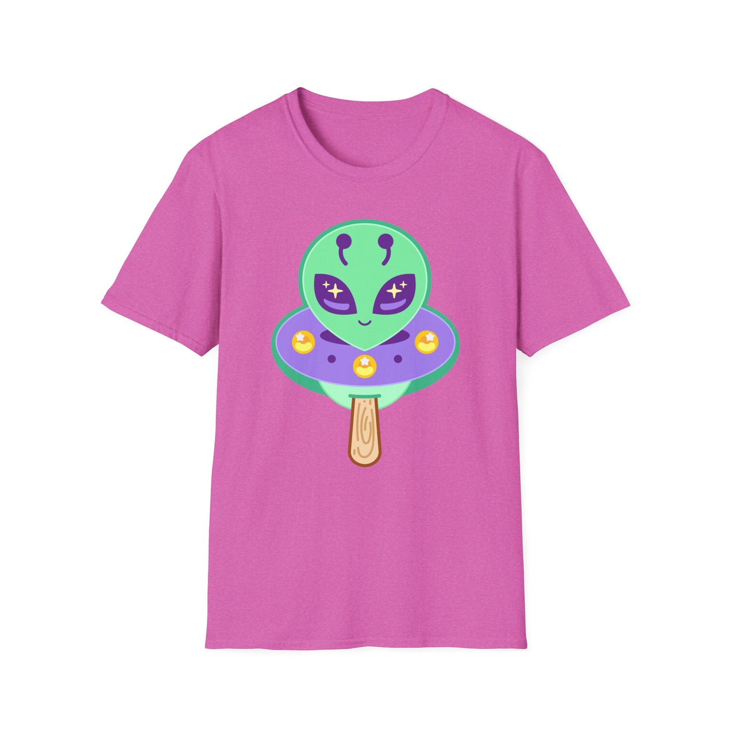 Monster Treat Alien Unisex Softstyle T-Shirt