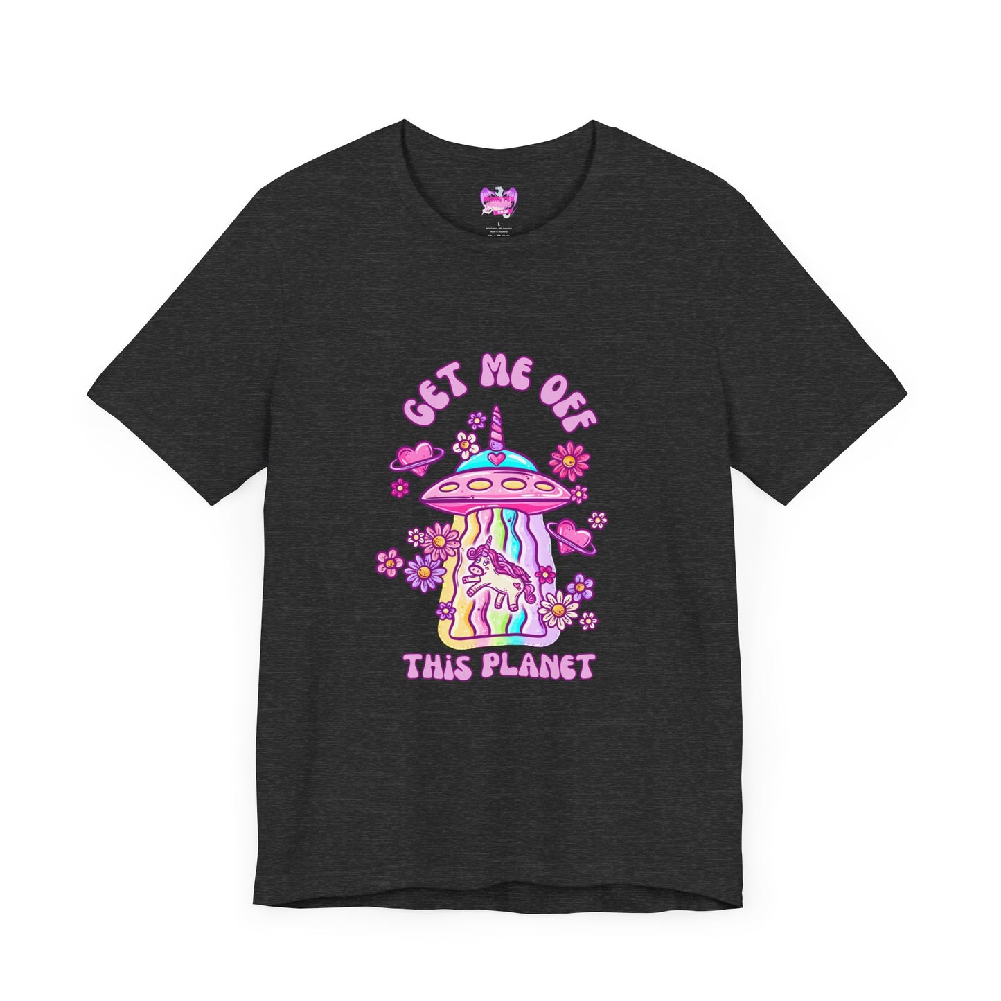 Get Me Off This Planet Unisex Jersey Short Sleeve Tee