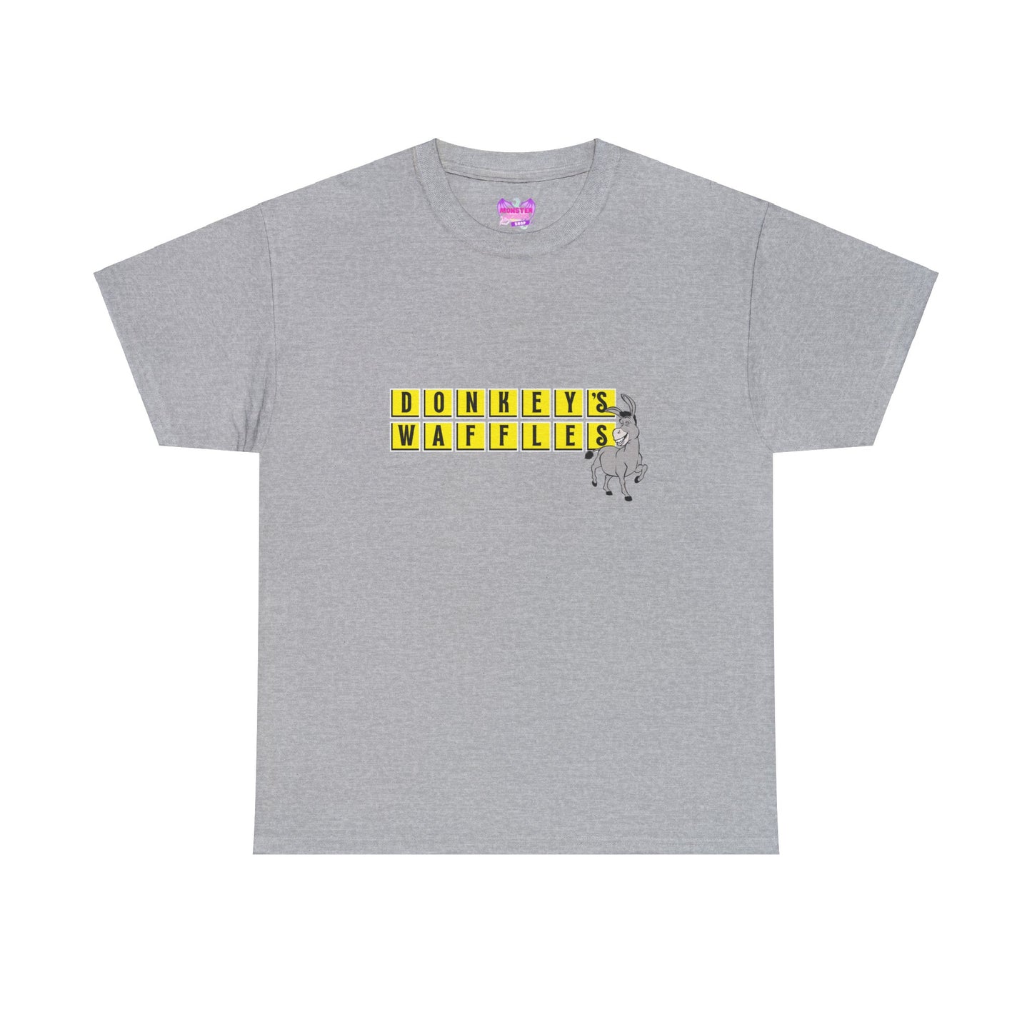 Donkey's Waffles Unisex Heavy Cotton Tee