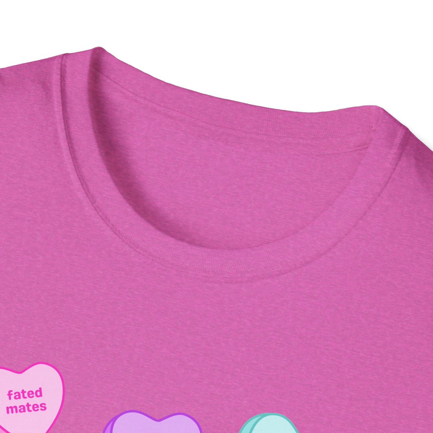 Candy Hearts Tropes Unisex Softstyle T-Shirt